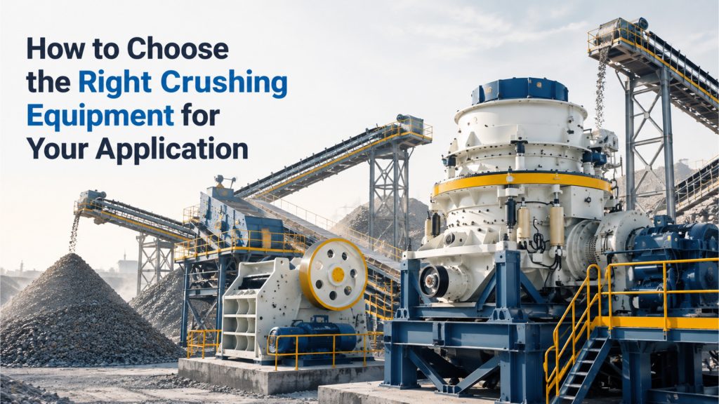 How to Choose the Right Crushing Equipment for Your Application