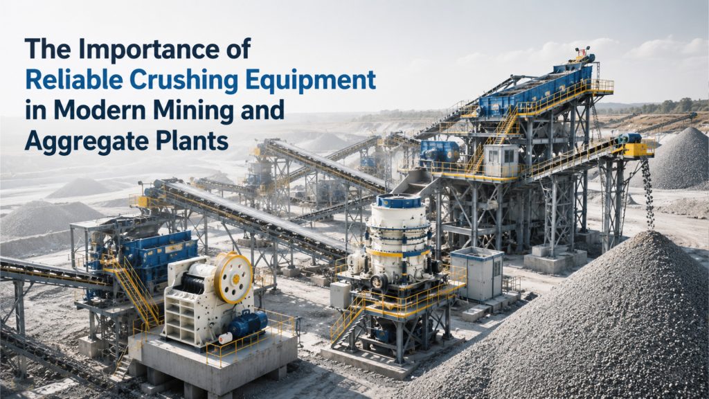 The Importance of Reliable Crushing Equipment in Modern Mining and Aggregate Plants